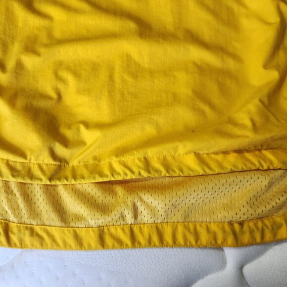 Chaps 1/4 Zip Jacket Men's Size Med. with Roll Away Hood Pockets Toggle Waist - Picture 2 of 16